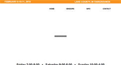 Desktop Screenshot of lakecountyboatshow.com